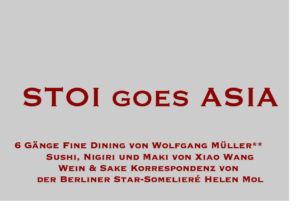 Ausnahmeköche im STOI: Wolfgang Müller